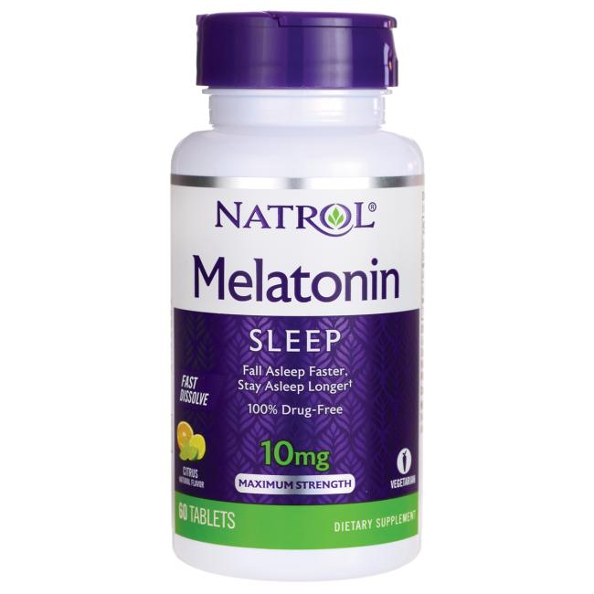 Melatonina Natrol 10mg Fast Dissolve