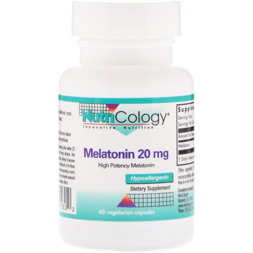 Melatonina 20mg Nutricology