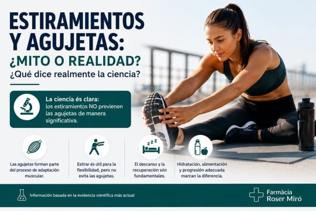 Estiramientos y agujetas