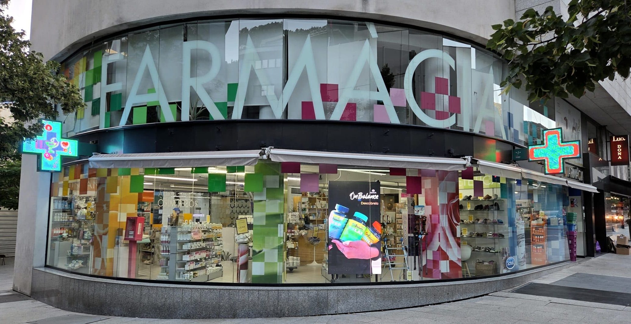 Exterior de la farmacia Roser Miró en Andorra la Vella