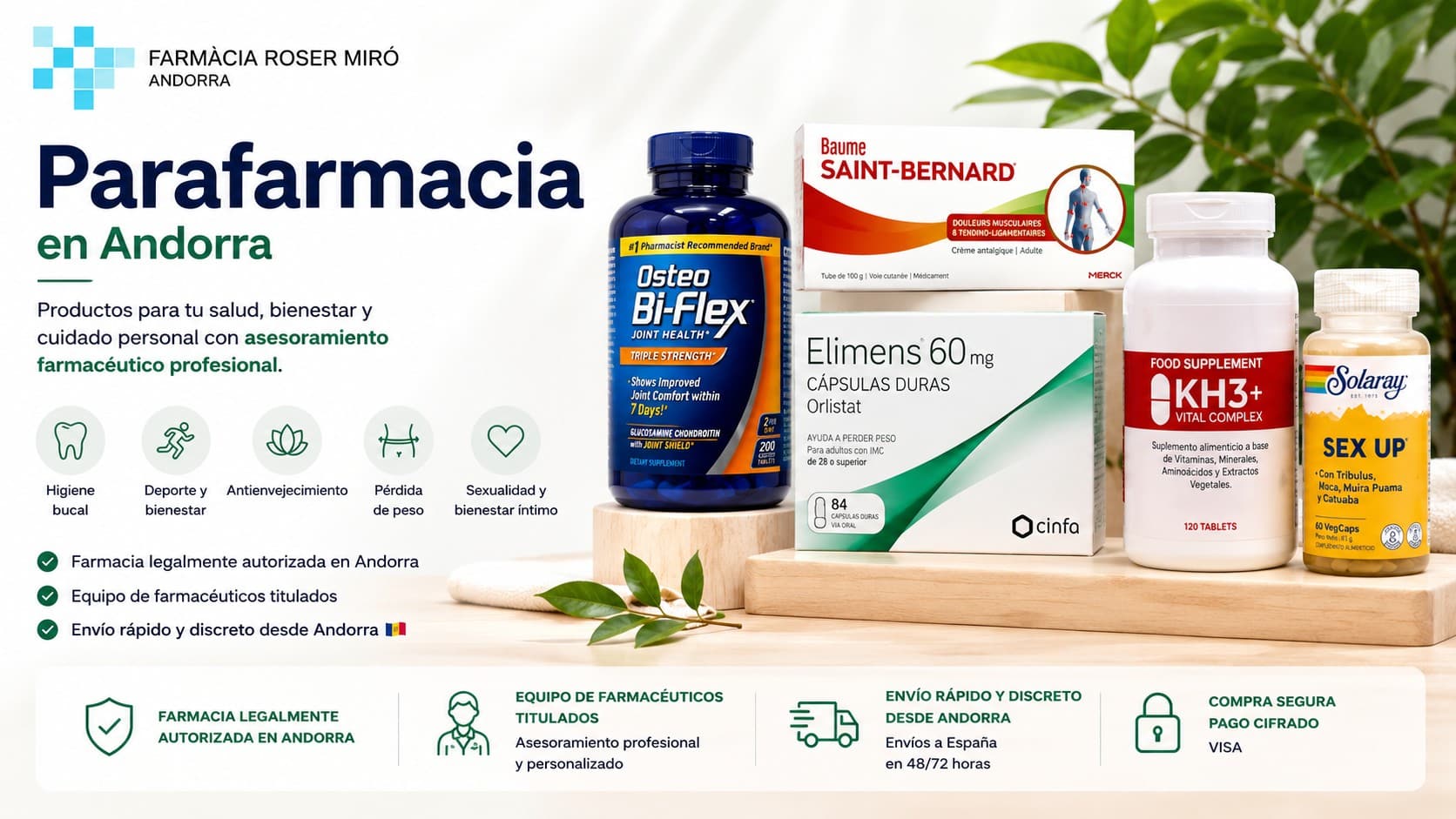 Parafarmacia en Andorra
