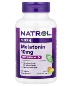 Melatonina Natrol 10mg Fast Dissolve 100 comprimits