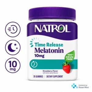Melatonina 10 mg TR 35 gominolas liberación prolongada