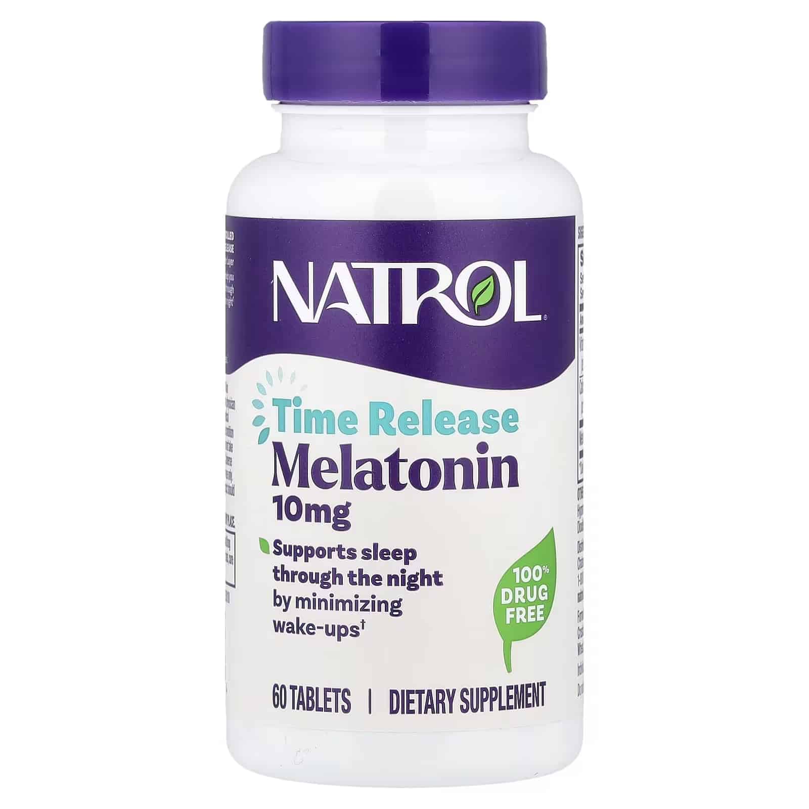 Melatonina Natrol 10mg. Advanced Sleep - Imatge 2