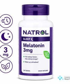 Melatonina Natrol 3 mg 120 comprimidos