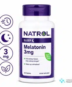 Melatonina Natrol 3 mg 120 comprimidos