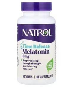 Melatonina Natrol de 3mg TR (alliberació prolongada) de 100 comprimits